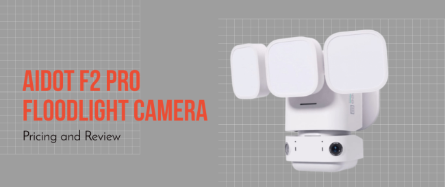 Aidot F2 Pro Floodlight Camera Review and Pricing