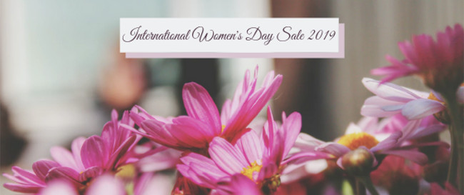 International Women’s Day Sale 2019  