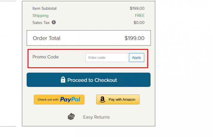How to use promo code at 1800lighting.com