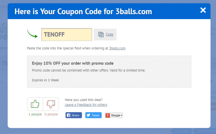 How to use a coupon code at 3balls.com