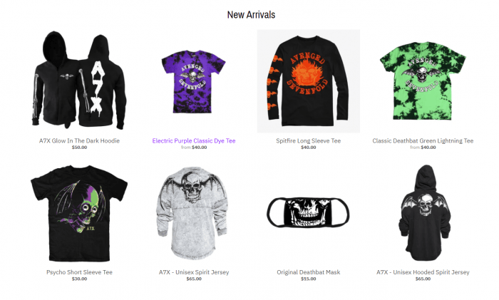 A7X World range of products 