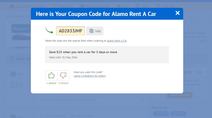 Alamo Rent A Car Coupon Code 2021 50 Off Discountreactor