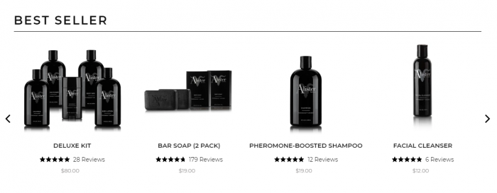 alister range of goods