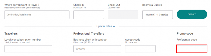 How to use ALL – Accor Live Limitless promo code