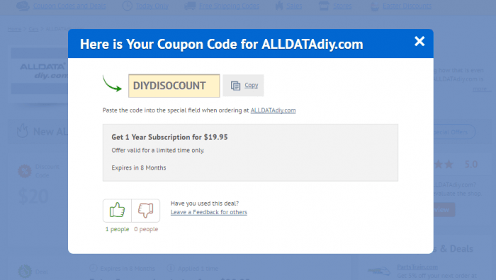 How to use a discount code at ALLDATAdiy.com