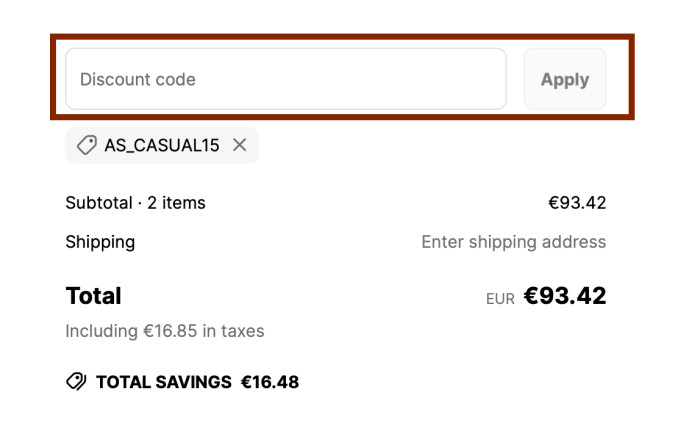 How to use Alpinistas promo code