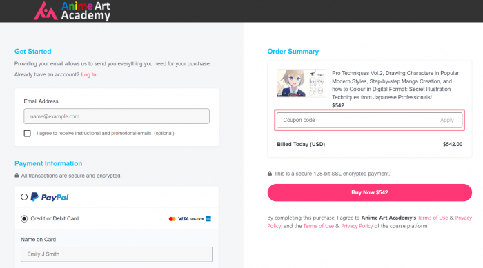 How to use Anime Art Academy promo code