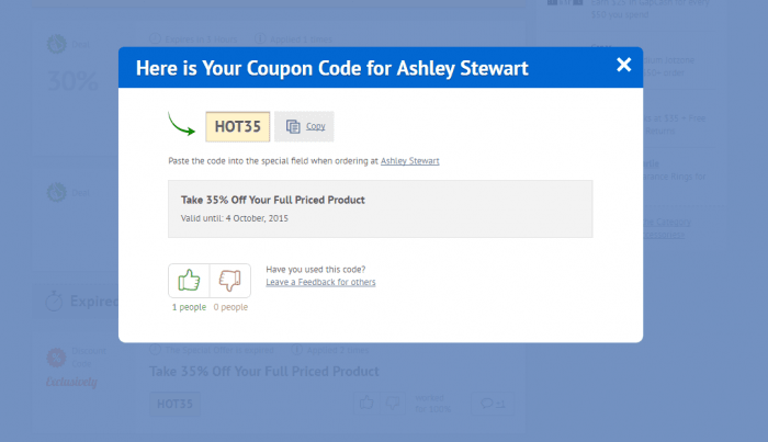 Ashley Stewart Coupon Code 2021 | 50% OFF | DiscountReactor