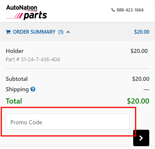 How to use AutoNation promo code