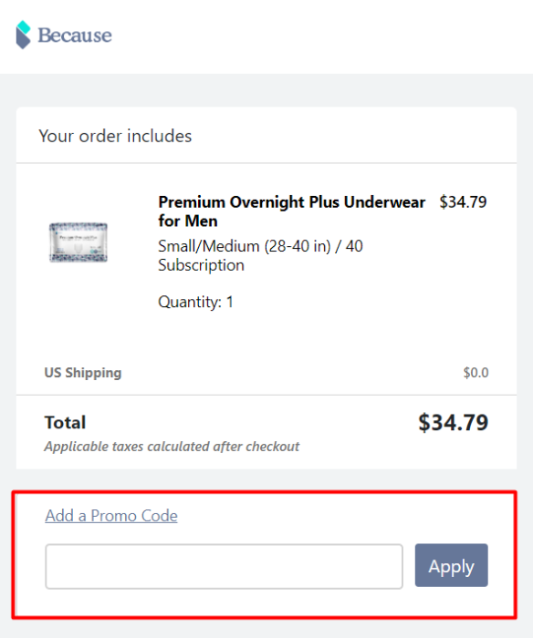 Because Market Promo Codes 10 OFF in May 2024