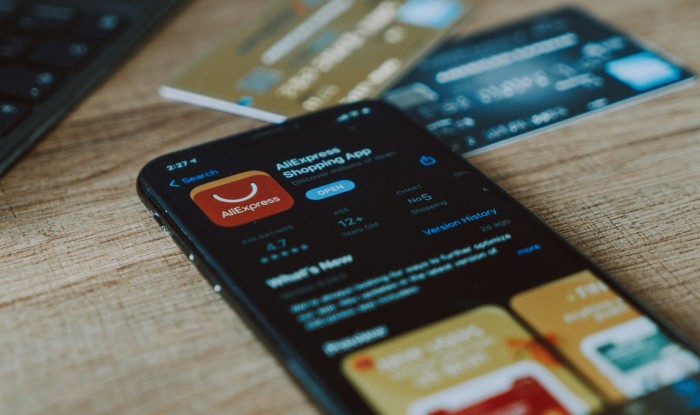 AliExpress App and Credit Cards
