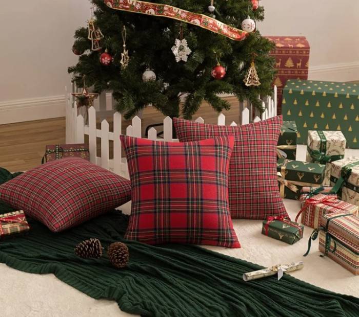 Plaid Pillows