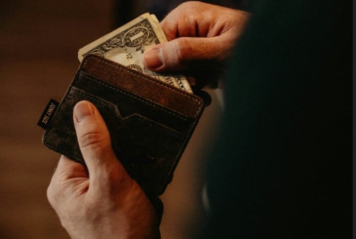 Wallet with Money