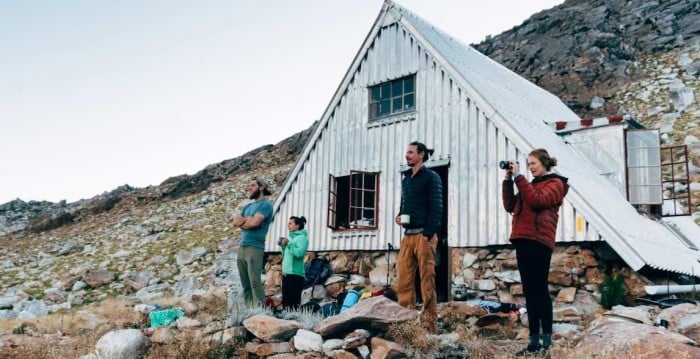 Tiny Cabin in Mountains