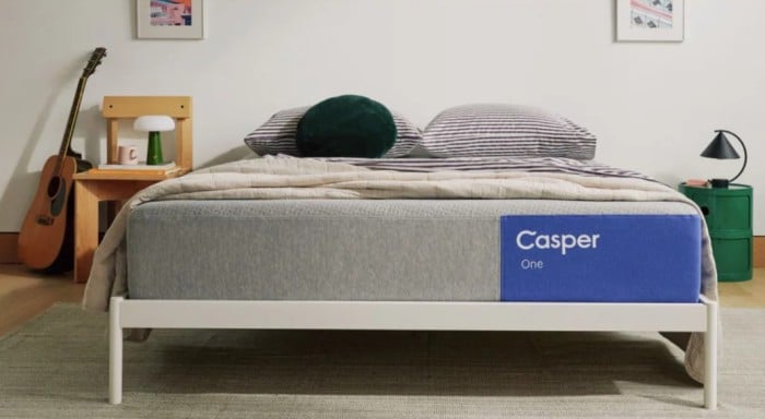 Mattress on the bed