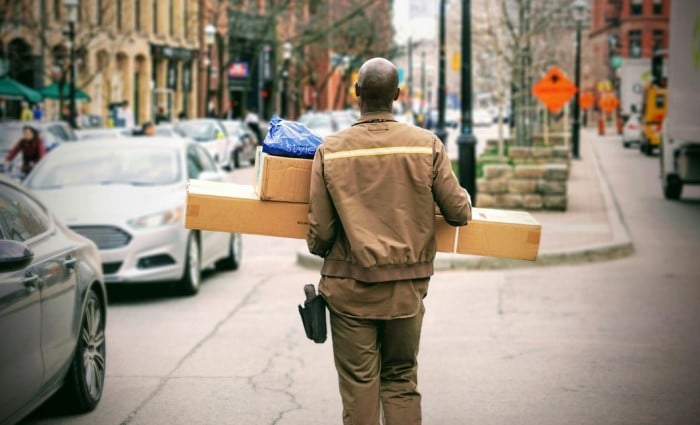 Delivery worker