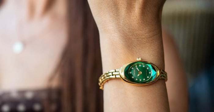 Watch on women's hand