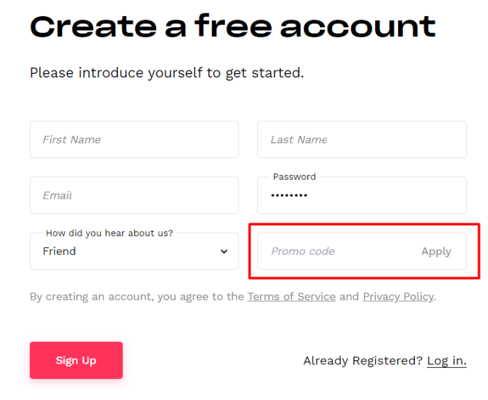 How to use Bloom CRM promo code