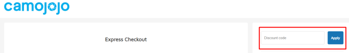 How to use Camojojo promo code
