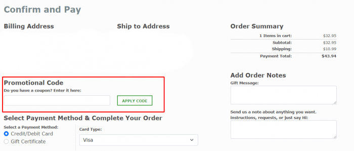 How to use ChefShop.com promo code