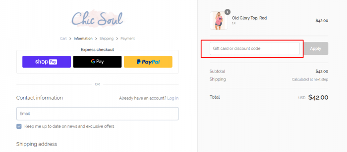 Chic Soul Promo Codes Coupons November 2022 50 OFF
