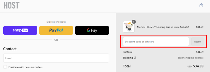 How to use Chill With Host promo code