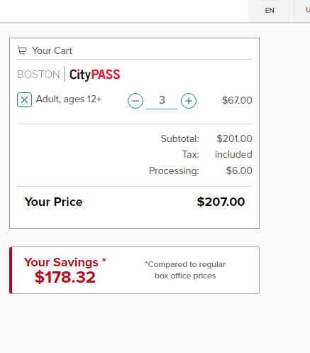 How to use CityPASS promo code