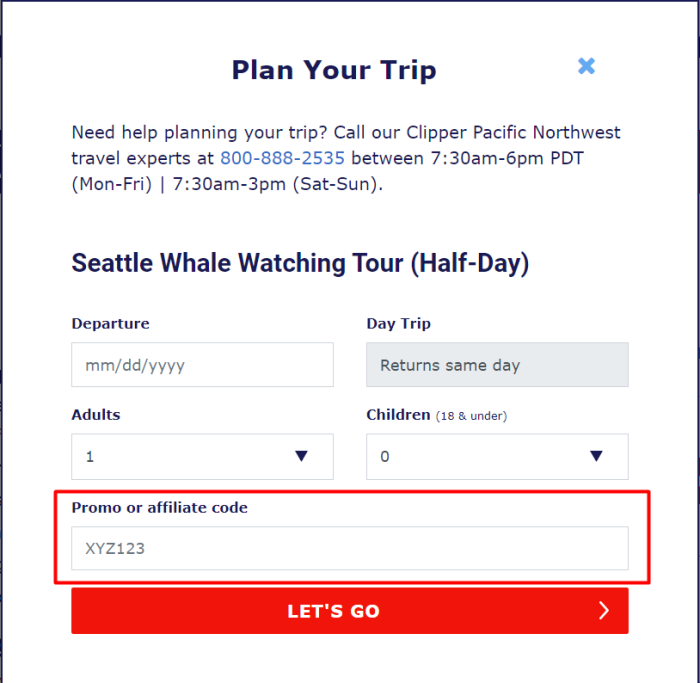 How to use Clipper Vacations promo code