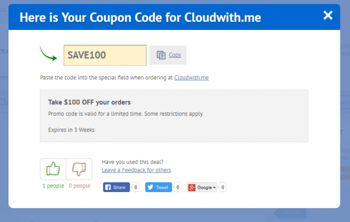 How to use coupon code at Clowdwith.me