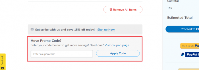 How to use CompAndSave.Com promo code