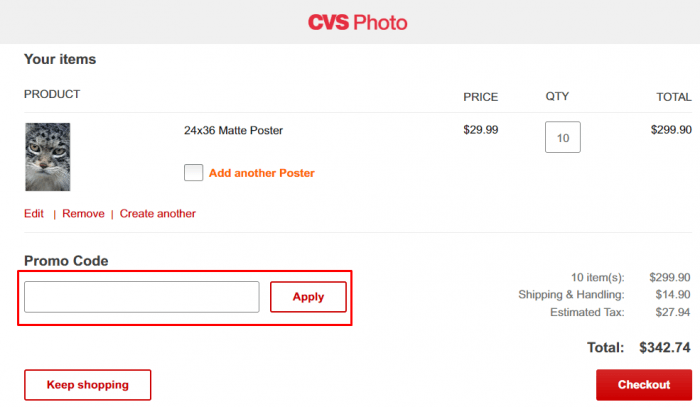 How to use CVS promo code