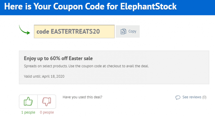 elephantstock promo code
