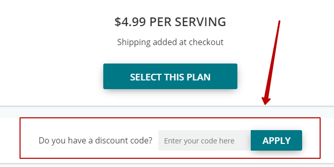 how to apply EveryPlate discount code