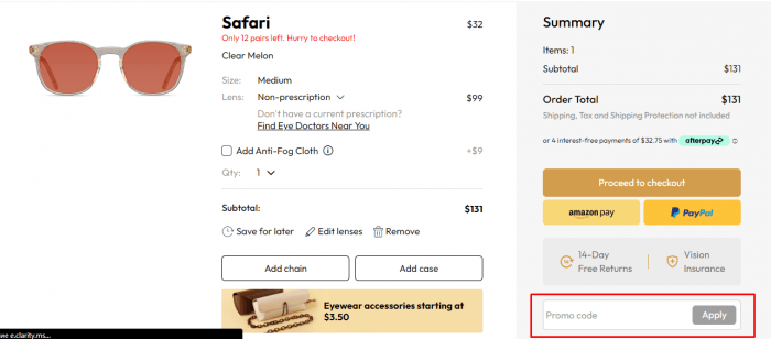 How to use EyeBuyDirect.com promo code