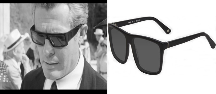 Marcello Masroianni in matte men's sunglasses