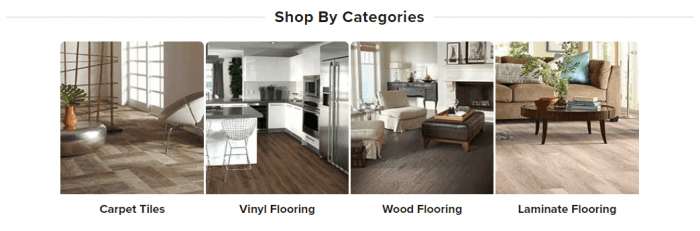 Flooring Inc range of products