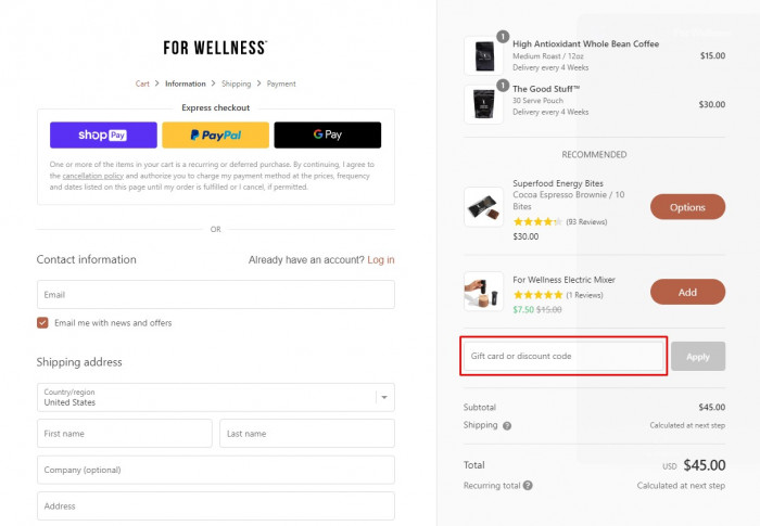 For Wellness Promo Codes 50 OFF In September 2025