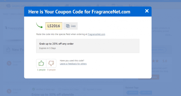 FragranceNet.com Coupon Code 2021 | 50% OFF | DiscountReactor
