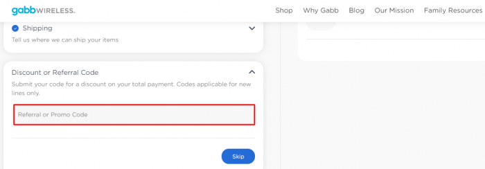 How to use Gabb Wireless promo code