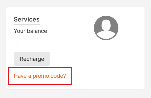 How to use Gcore promo code