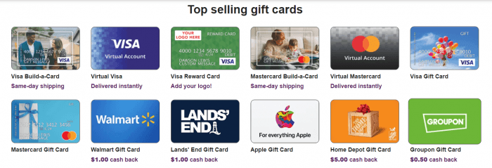 Gift Card Granny range of products