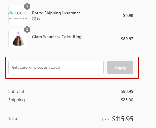 how to apply Glam Seamless discount code