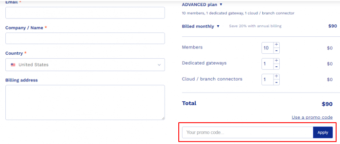 How to use GoodAccess promo code