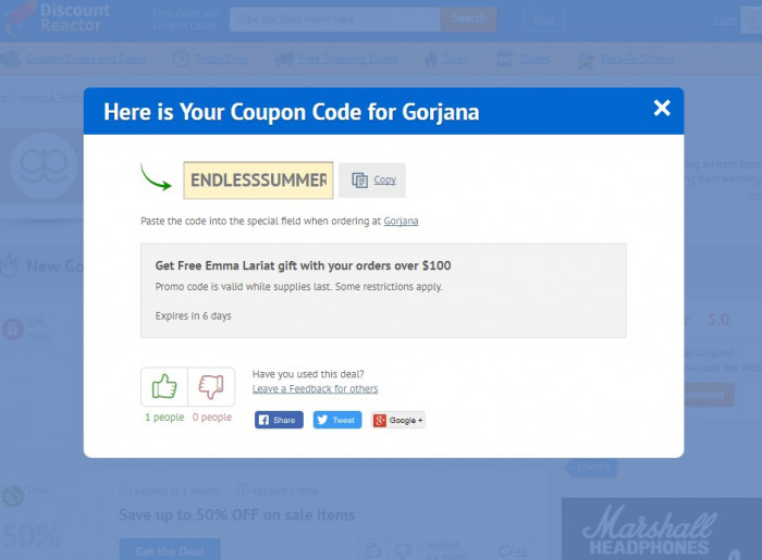 Gorjana Promo Codes January 2024 DiscountReactor