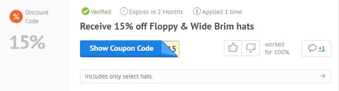 How to use a discount code at Hats.com