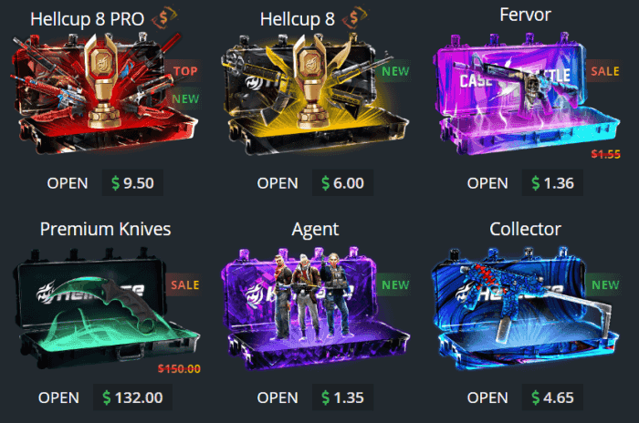 Hellcase: Cup 8, CS:GO Cases & Promo codes