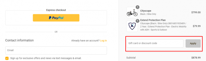 How to use HEYBIKE promo code