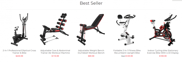 Home Fitness Code products