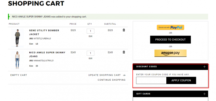 Hudson jeans coupon sales code