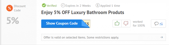 How to use a coupon code at Hudson Reed